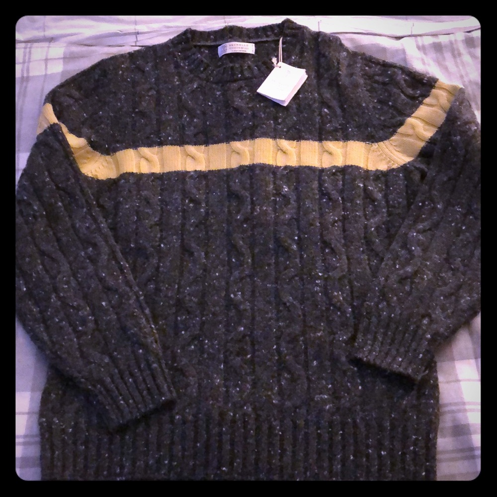 Brunello Cucinelli Cashmere Cable-knit Sweater